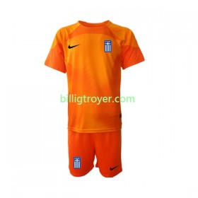 Billige Fotballdrakter Hellas Keeper Barn Tredjedraktsett 2022/23 Kortermet